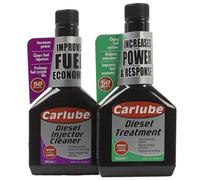 Carlube 2 Pack Diesel Treatment Diesel Injector Cleaner 300Ml Set