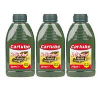 Carlube 2-Stroke Garden Machinery Oil 500Ml (Pack Of 3)