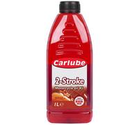 Carlube 2-Stroke Mineral Motorcycle Petrol Engine Oil, 1L Bottle