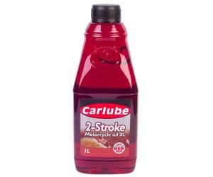 Carlube 2-Stroke Motorcycle Oil XL Chainsaw Lawnmower Petrol Engine Oil 1 Litre