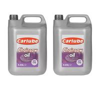 Carlube Anti-Fling Super Tacky All Chainsaw Makes Guide Bar Oil 4.55L X2