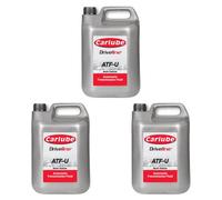 Carlube Atf-U Synthetic Automatic Transmission Fluid Gearbox Steering 4.55L X3