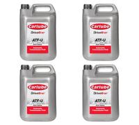 Carlube Atf-U Synthetic Automatic Transmission Fluid Gearbox Steering 4.55L X4
