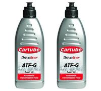Carlube Automatic Transmission Fluid Atf G Power Steering Liquid 1L X2