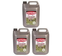Carlube Brake Fluid Fmvss 116 Dot 4 Sae J1704 Synthetic 4.55 Litres X3