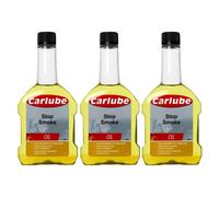 Carlube Car Stop Smoke Fuel Treatment Additive Engine Parts Sealant 300Ml X3