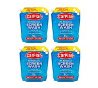 Carlube Carplan All Seasons Winter Ready To Use Screen Wash Windscreen Fluid 5L X4