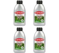 Carlube Carplan Bfl050 Brake & Clutch Fluid Dot 4 Fmvss 116 Dot 4 Sae J1704 500Ml X4