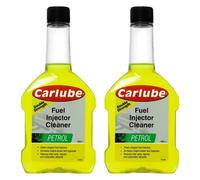 Carlube Concentrated Petrol Fuel Injector Cleaner Increase Engine Power 300Ml X2