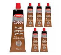 Carlube Copper Grease Brake Pad Anti-Seize Multi-Purpose 70G Tube X6