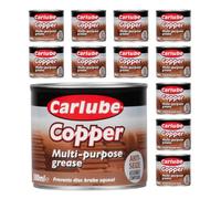 Carlube Copper Grease Brake Pad Anti-Seize Squeal Slip Multi-Purpose 500G X12