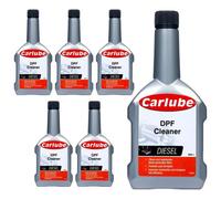 Carlube Diesel Particulate Filter Dpf Cleaner Remover Exhaust System 300Ml X6