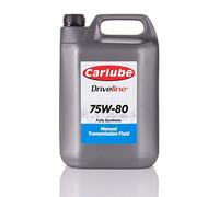 Carlube Driveline 75W-80 Fully Synthetic Manual Transmission Fluid - 5L