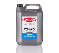 Carlube Driveline 75W-80 Fully Synthetic Manual Transmission Fluid - 5L X 2