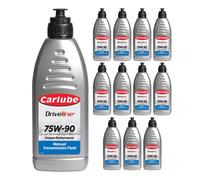 Carlube Driveline 75W90 Manual Transmission Fluid 1L Litre X12