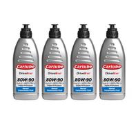 Carlube Driveline Mtf 80W90 Gl4 Manual Transmission Gearbox Fluid Oil 1L X4