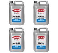 Carlube Driveline Mtf 80W90 Gl4 Manual Transmission Gearbox Fluid Oil 4.55L X4