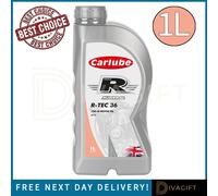 CARLUBE ENGINE OIL 1L TRIPLE R 15W40 FULLY MINERAL FLUID 1 LITRE BOTTLE R-TEC 36