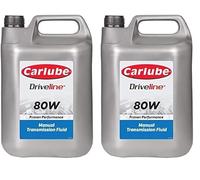 Carlube EP80W Mineral Gear Oil - 4.55L (Pack of 2)