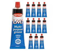 Carlube Lithium Wheel Bearing Multi-Purpose Grease Corrosion Protection 70G X12