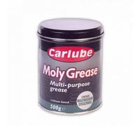 Carlube Molygrease 500G Multi-Purpose Grease Molybdenum Disulphide Lithium Tub