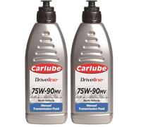 Carlube MTF759 Manual Transmission Fluid 75W-90 (Pack of 2)
