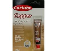 Carlube Multi Purpose Copper Slip Grease Anti Seize Assembly Compound 20g Tube