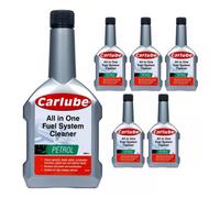 Carlube Petrol Complete Fuel System Cleaner Stripper Treatment Additive 300Ml X6
