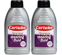Carlube Power Steering Fluid 500ml - Superior Performance & Efficiency for Passenger Cars & Off-Highway Vehicles (Pack of 2)