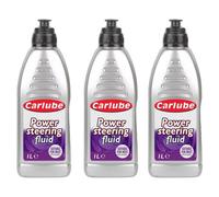 Carlube Power Steering Fluid Treatment Additive 1 Litres Car Service 1L X3