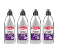 Carlube Power Steering Fluid Treatment Additive 1 Litres Car Service 1L X4