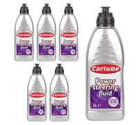 Carlube Power Steering Fluid Treatment Additive 1 Litres Car Service 1L X6