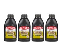 Carlube Power Steering Hydraulic Fluid & Lubricant Suitable Most Applications 500Ml X4