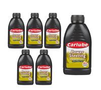 Carlube Power Steering Hydraulic Fluid & Lubricant Suitable Most Applications 500Ml X6