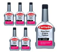 Carlube Qds300 Stop Start Engine Cleaner Diesel Fuel System 300Ml X6
