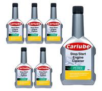 Carlube Qps300 Stop Start Engine Cleaner Petrol Fuel System 300Ml X6