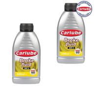 Carlube Synthetic Based Dot 3 Brake Fluid 500Ml Car Service Treatment Braking