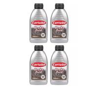 Carlube Synthetic Based Dot 5.1 Brake Fluid 500Ml X4 Treatment 2 Litres 2L