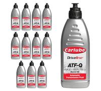 Carlube Transmission Fluid Atf Q Dexron 2 Power Steering Liquid 1L X12