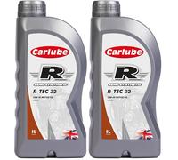 Carlube Triple R 10W-40 API SN/CF Semi-Synthetic Engine Oil R-TEC 32 1L (Pack of 2)