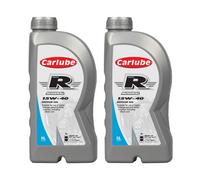Carlube Triple R 15W-40 A3/a4 Sn Oil High Mileage Petrol & Diesel Engines 1L X2