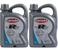 Carlube Triple R 15W-40 ACEA A3/B4, API SN High Mileage Semi Synthetic Engine Oil 2L (Pack of 2)