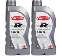 Carlube Triple R KFB001 R-TEC12 0W-40 Fully Synthetic Engine Oil 1L (Pack of 2)