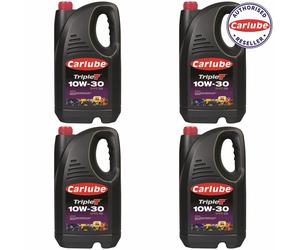 Carlube Triple T 1SAE 0W30 SHPD E9 Motor Engine Oil 5L Litre x4 Lubricant 20L