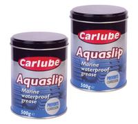 Carlube WPG500 Aquaslip Marine Waterproof Grease 500g x 2