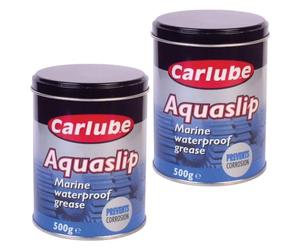 Carlube WPG500 Aquaslip Marine Waterproof Grease 500g x 2