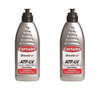 Carlube XLU001 Driveline ATF-LV Automatic Transmission Fluid - Low Viscosity 1L (Pack of 2)