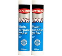 Carlube XMG030 Lithium Multi-Purpose Grease Cartridge (Pack of 2)