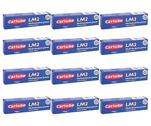 Carlube XMG070 LM2 Lithium Multi-Purpose Grease 70g x 12