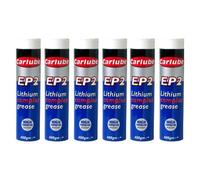 Carlube Ylc400 Ep2 Lithium Complex Grease Cartridge High Temperature 400G X6